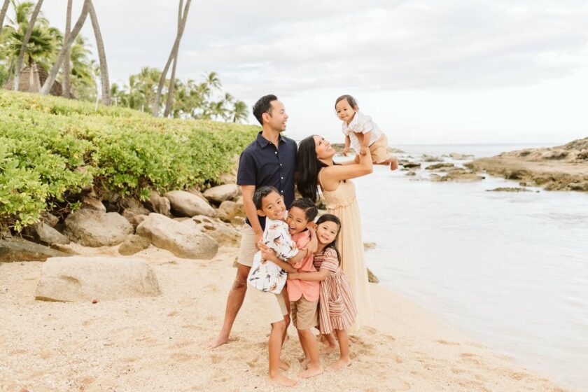 Family Photoshoot in Honolulu