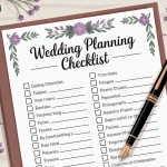 Wedding Planning Checklist