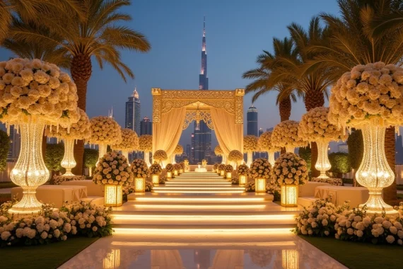 wedding decorations in Dubai